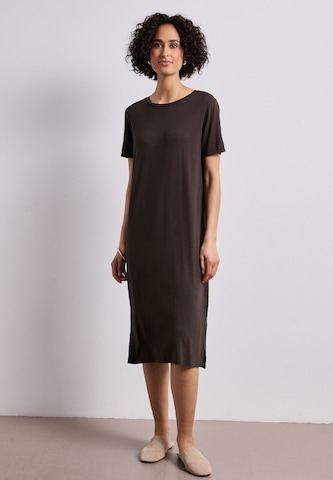 STREET ONE Kleid in Braun: Vorderseite