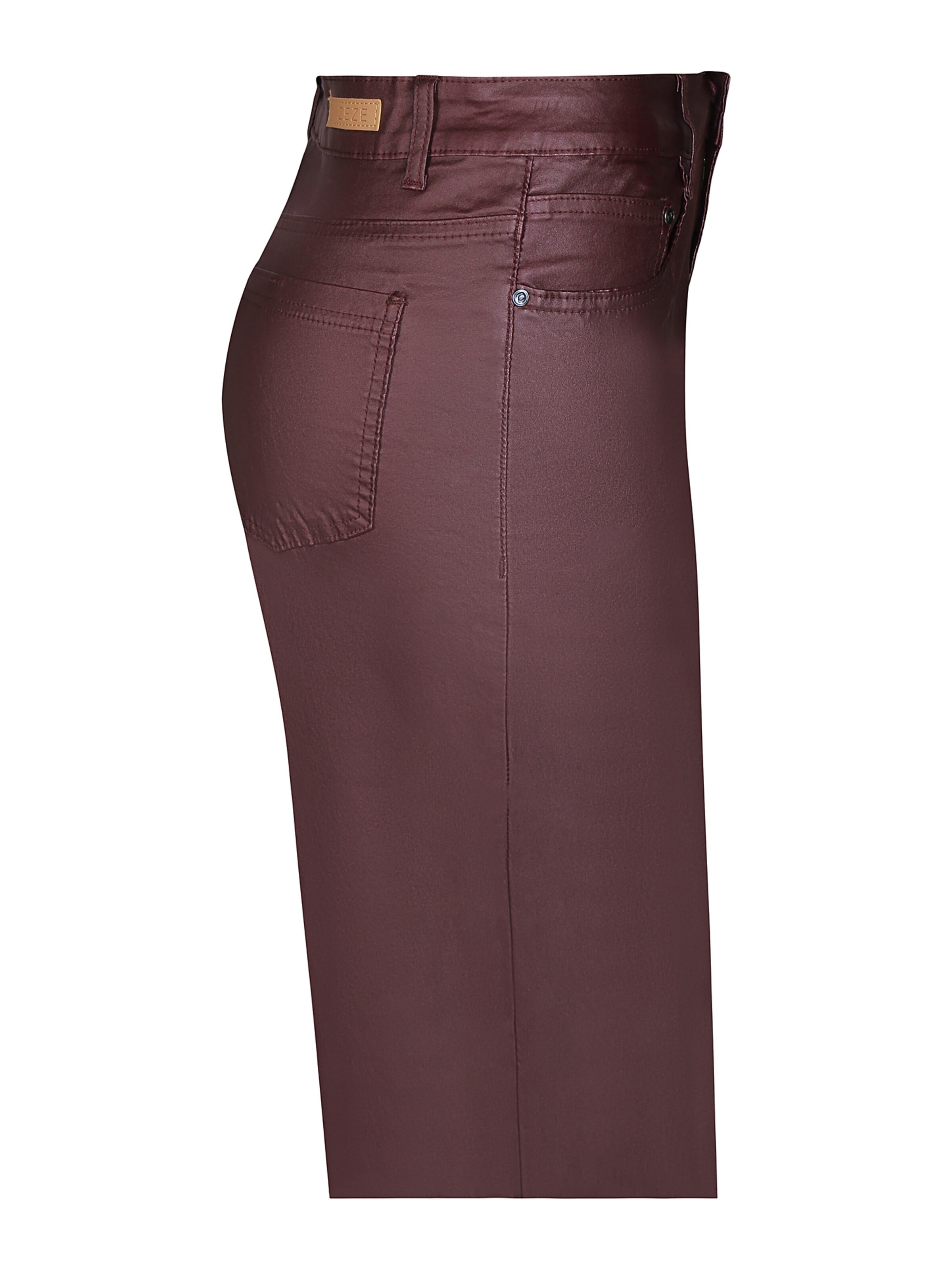 Wide Leg Pantalon 'Issey 207' ze-ze en rouge