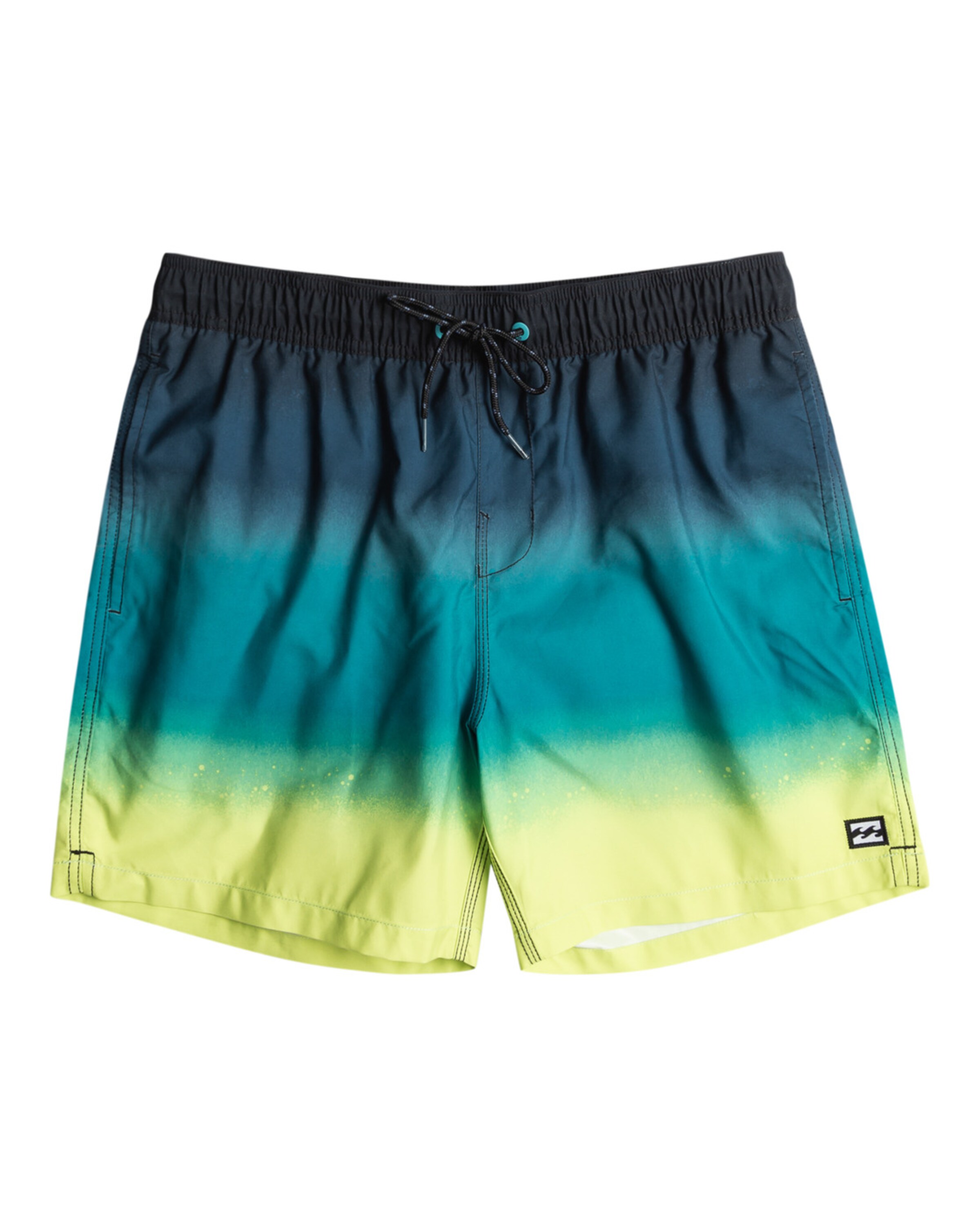 Shorts de bain 'All Day Fade 16' BILLABONG en noir : devant