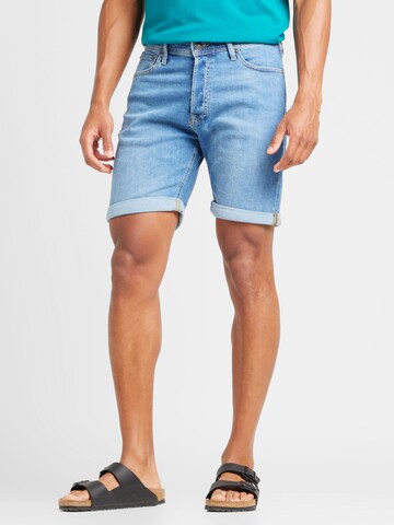 JACK & JONES Regular Jeans 'JJICHRIS JJORIGINAL' in Blue: front