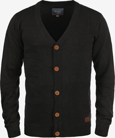 BLEND Gebreid vest 'Lennard' in de kleur Zwart, Productweergave