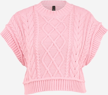 Y.A.S Petite Sweater 'FREYA' in Pink: front