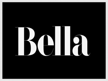 Liv Corday Image 'Bella' in Black: front