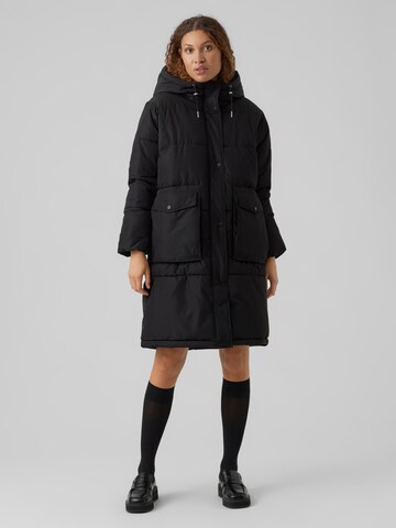 VERO MODA Winter Coat 'ELANOR' in Black