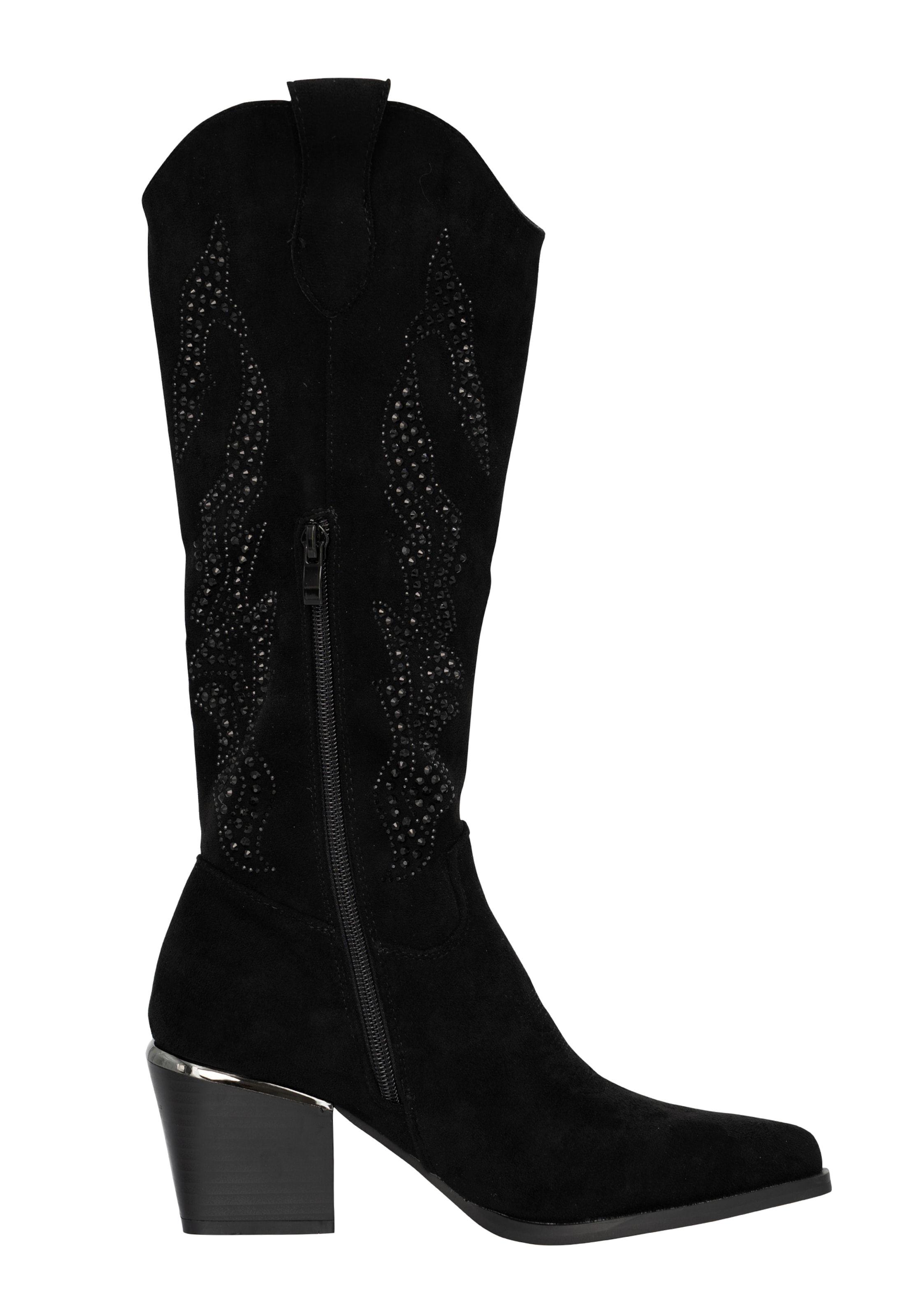Bottes de cowboy Salinyang en noir