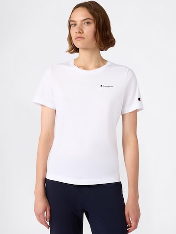 T-shirt Champion Authentic Athletic Apparel en blanc : devant