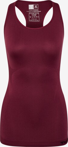 Hummel Sports Top in Red: front