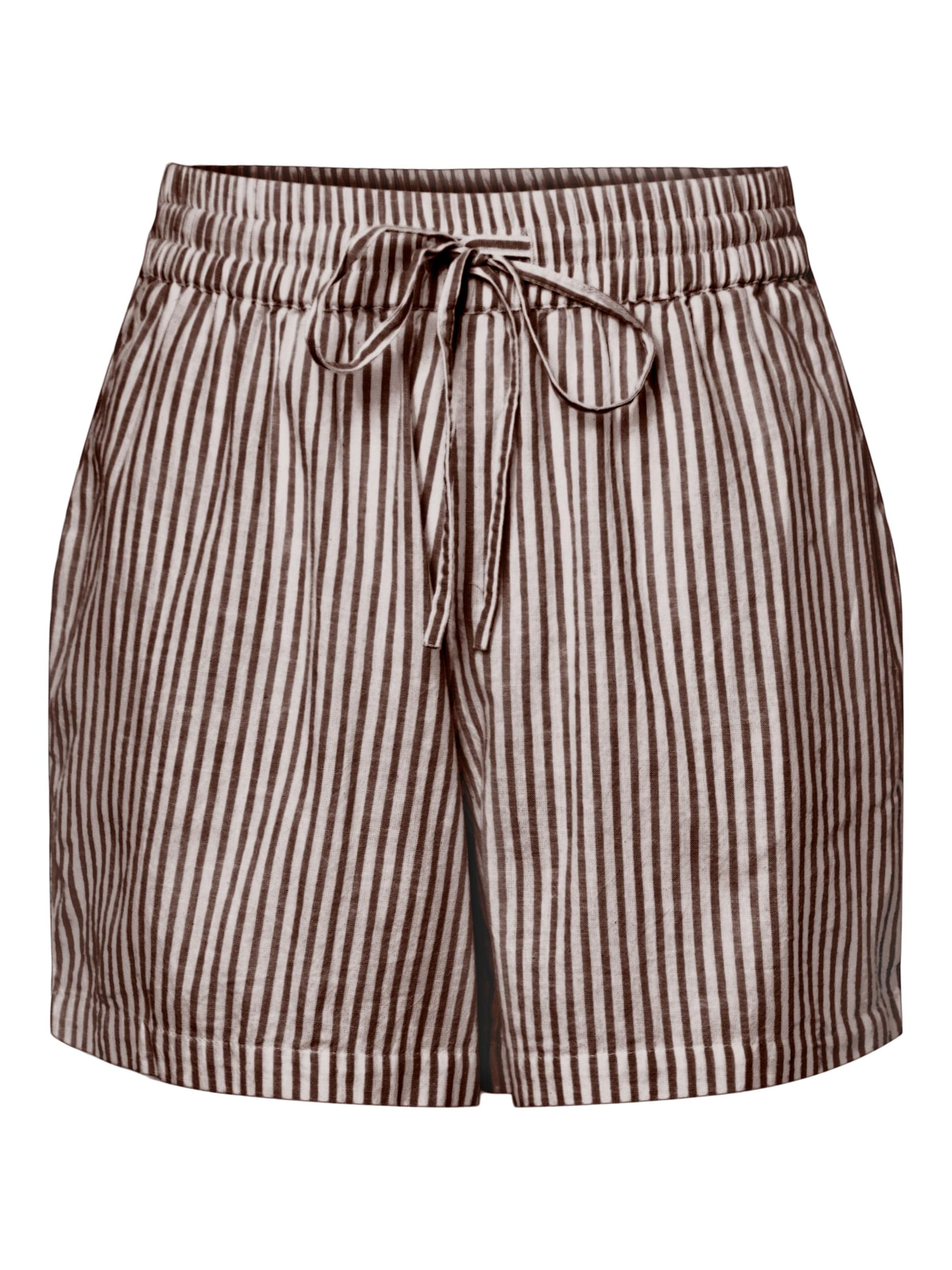 PIECES Обычный Штаны 'LORNA' в Коричневый: спереди