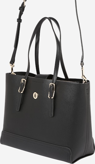 TOMMY HILFIGER Shopper 'Honey' en oro / negro, Vista del producto