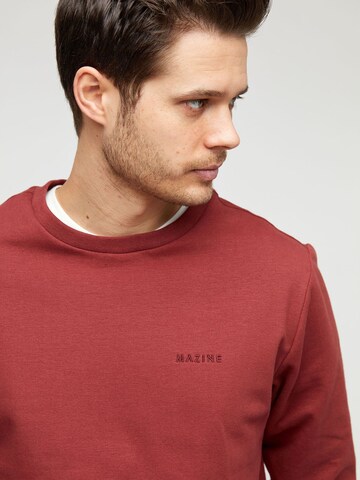 mazine Sweatshirt 'Burwood' in Rot