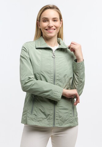 Barbara Lebek Between-Season Jacket in Green: front