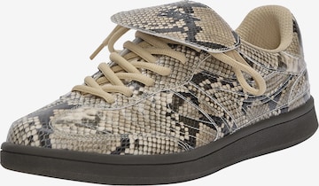 Pull&Bear Matalavartiset tennarit värissä beige: etupuoli