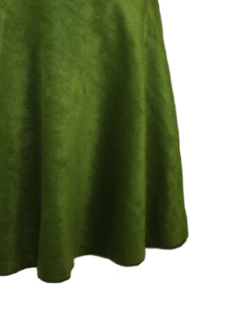 dunkle design Rock 'A-Linie Fleece'‌‌‌‌‌‌‌‌‌‌ in Grün