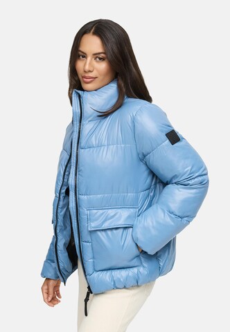 NAVAHOO Winterjas 'Eispracht 14' in Blauw