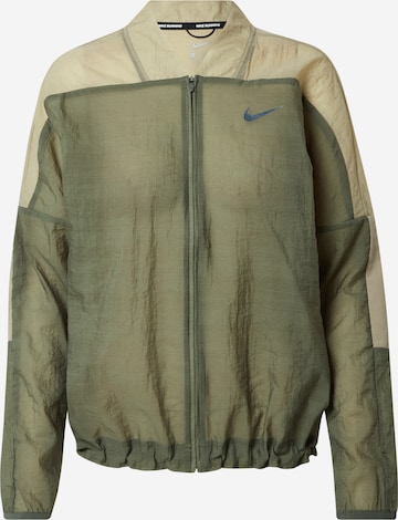 Veste de sport 'Clash' NIKE en vert : devant