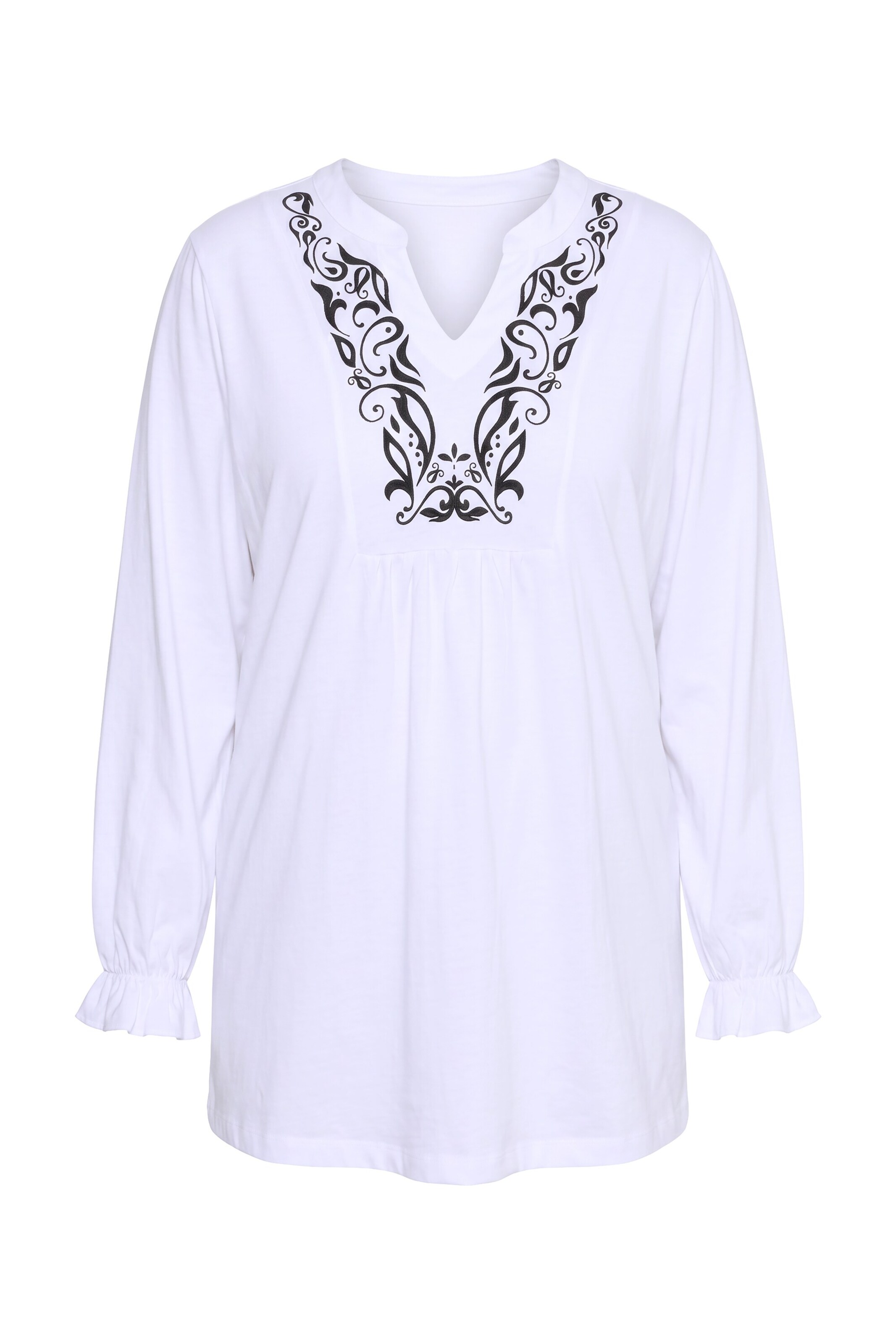 MIAMODA Shirt in White: front