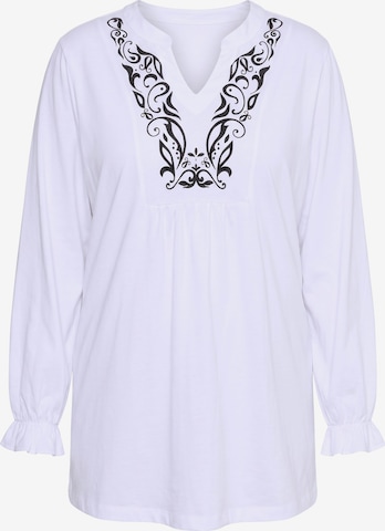 MIAMODA Shirt in White: front