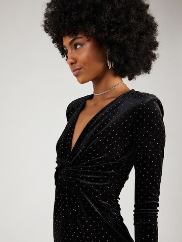 Robe de cocktail TOPSHOP en noir