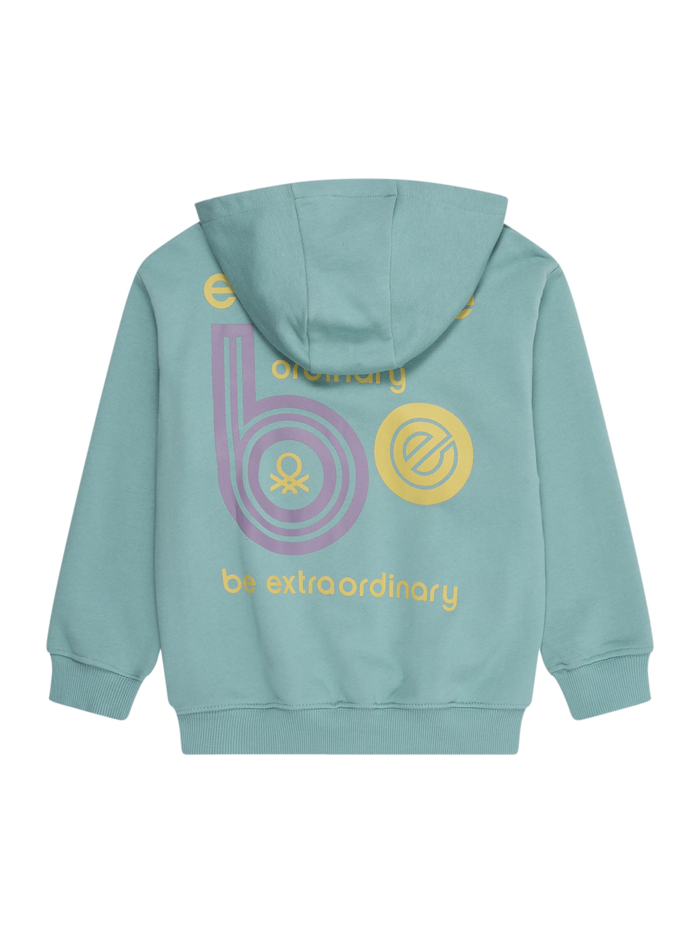 UNITED COLORS OF BENETTON Tepláková bunda - Zelená