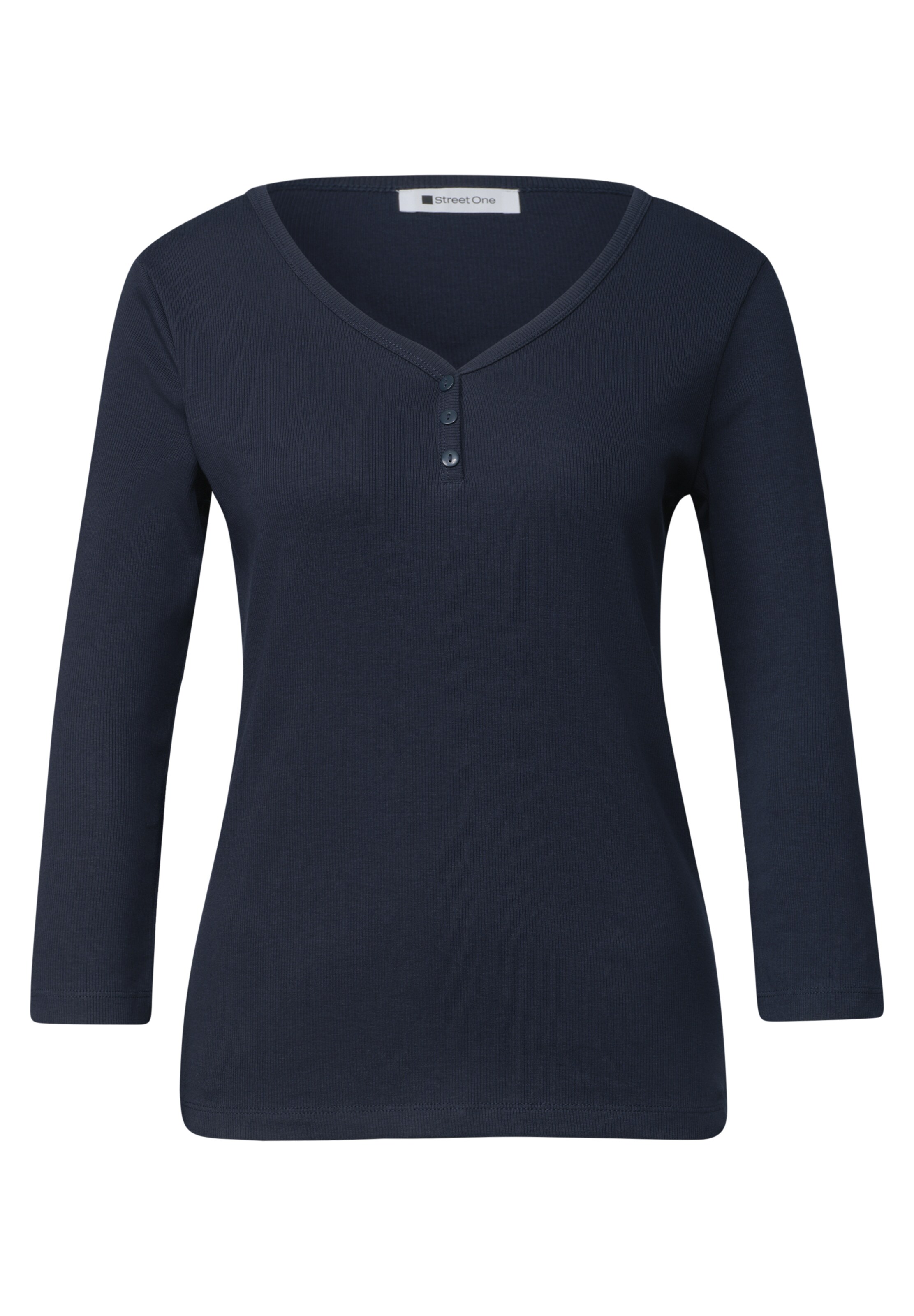 STREET ONE Shirt in Blue: front