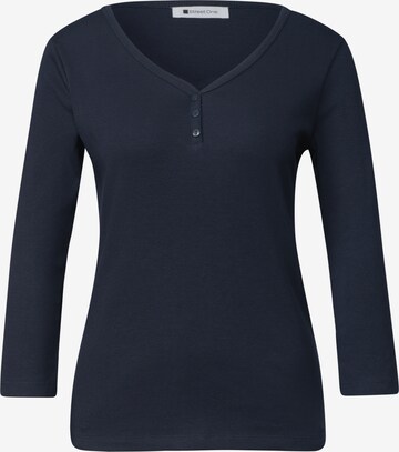 STREET ONE Shirt in Blue: front