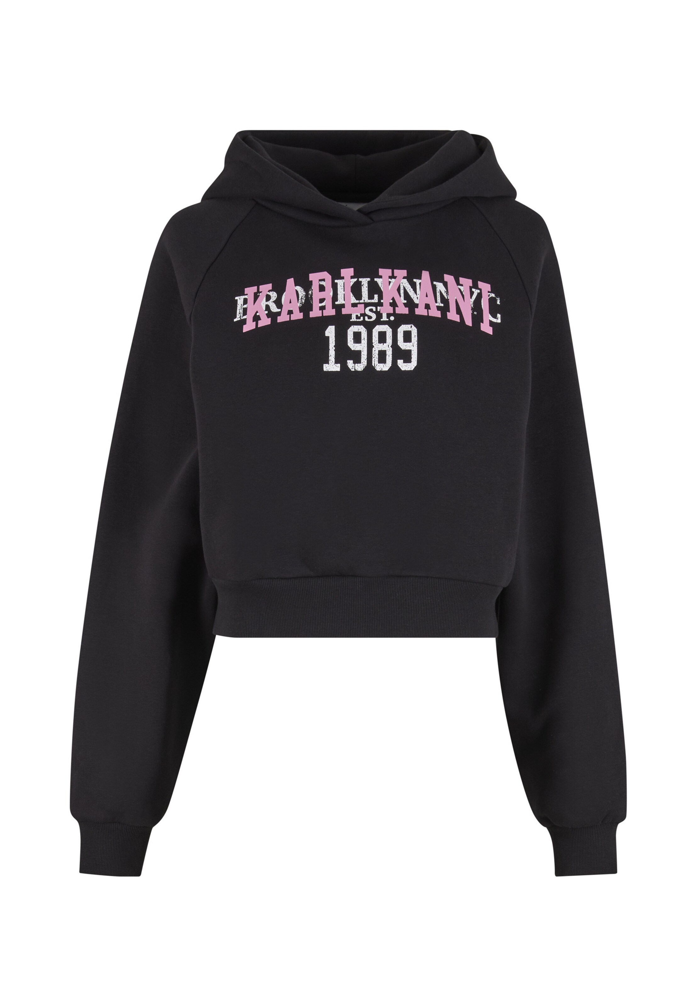 Felpa di Karl Kani in nero: frontale