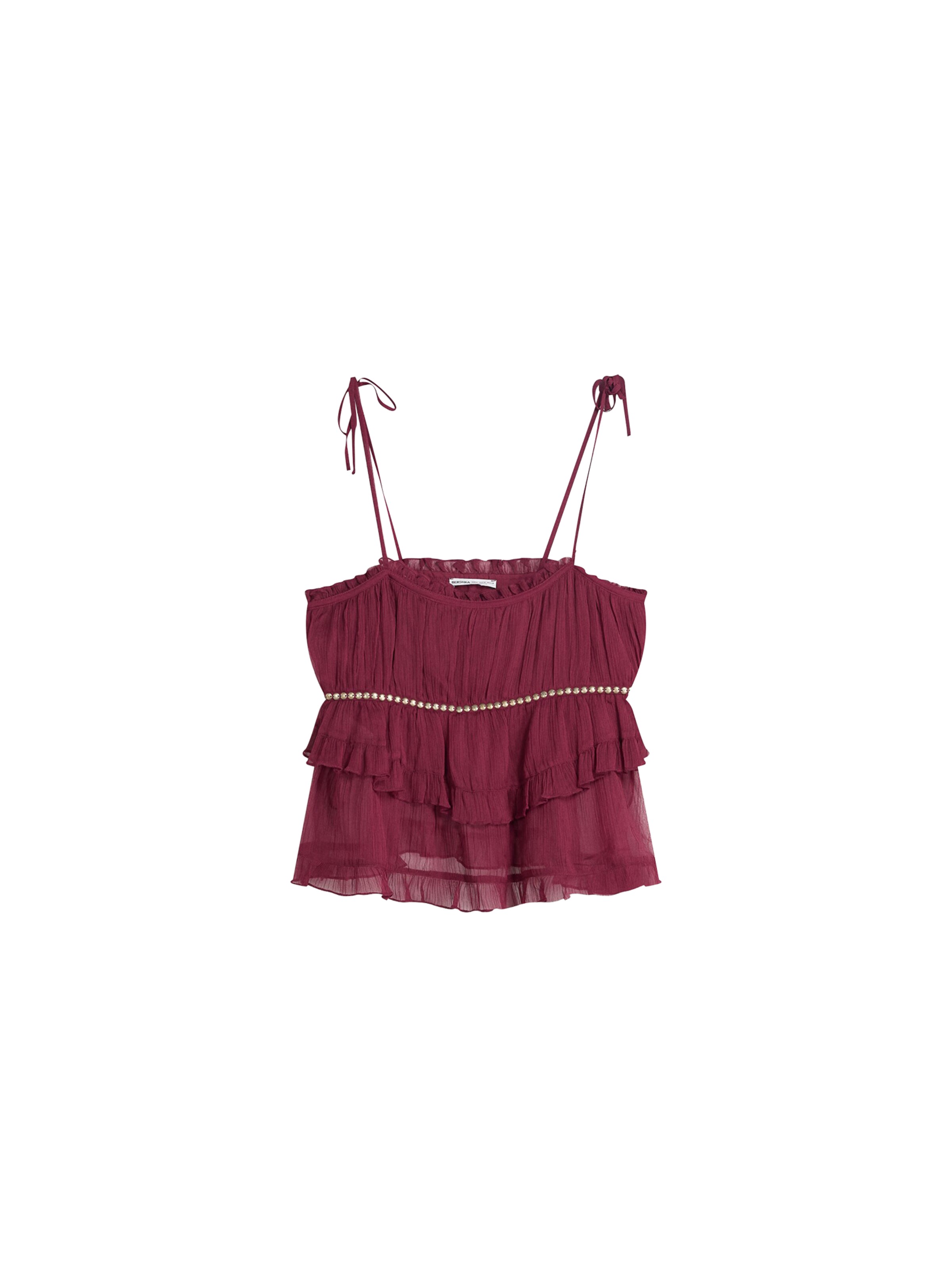Bershka Topp i röd: framsida