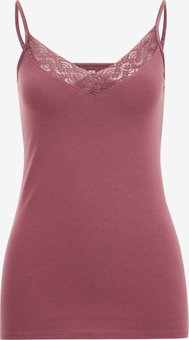 WE Fashion Top in Pink: Vorderseite