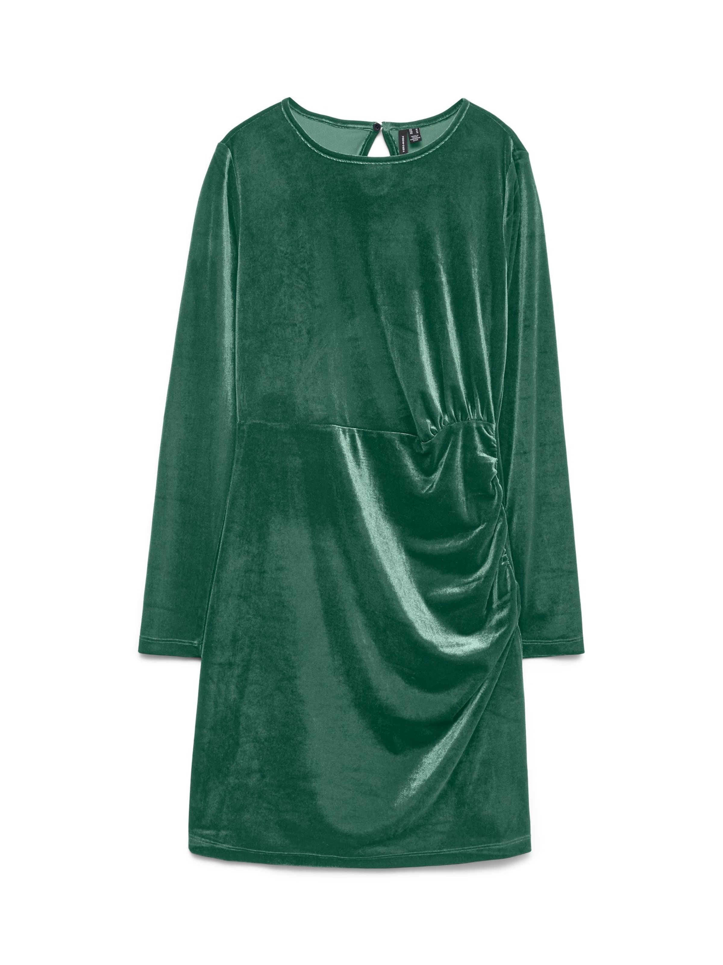 VERO MODA Jurk 'VMMonica' in Groen: voorkant