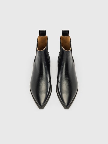 Copenhagen Studios Botki Chelsea '410' w kolorze czarny