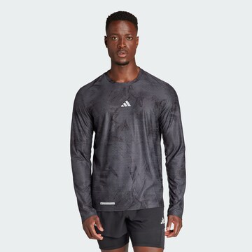 ADIDAS PERFORMANCE Funktionsshirt 'Ultimate' in Grau: predná strana