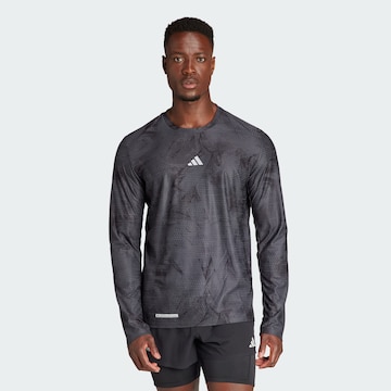 T-Shirt fonctionnel 'Ultimate' ADIDAS PERFORMANCE en gris : devant