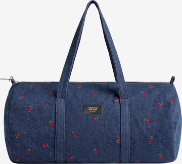 Wouf Weekender in Blue: front