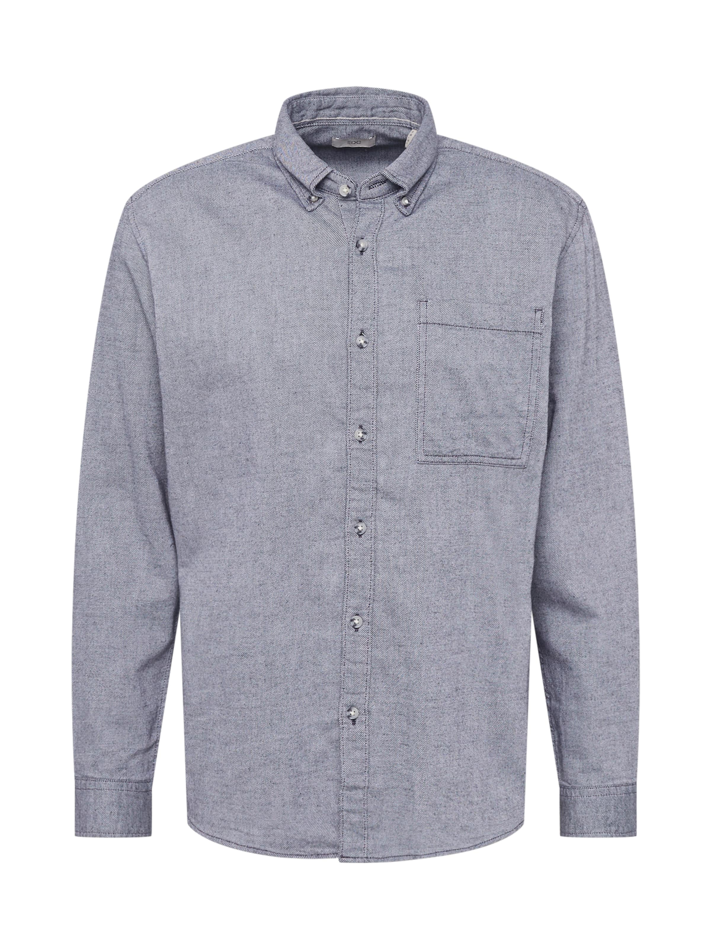 EDC BY ESPRIT Camisa en Gris Claro ABOUT YOU