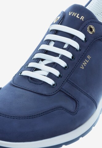 VANLIER Sportieve veterschoen 'Diego' in Blauw