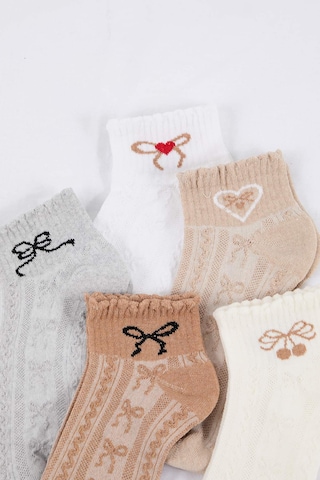 Trendyol Socks in Beige