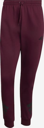 ADIDAS SPORTSWEAR Urheiluhousut koossa XS värissä viininpunainen, Tuotenäkymä