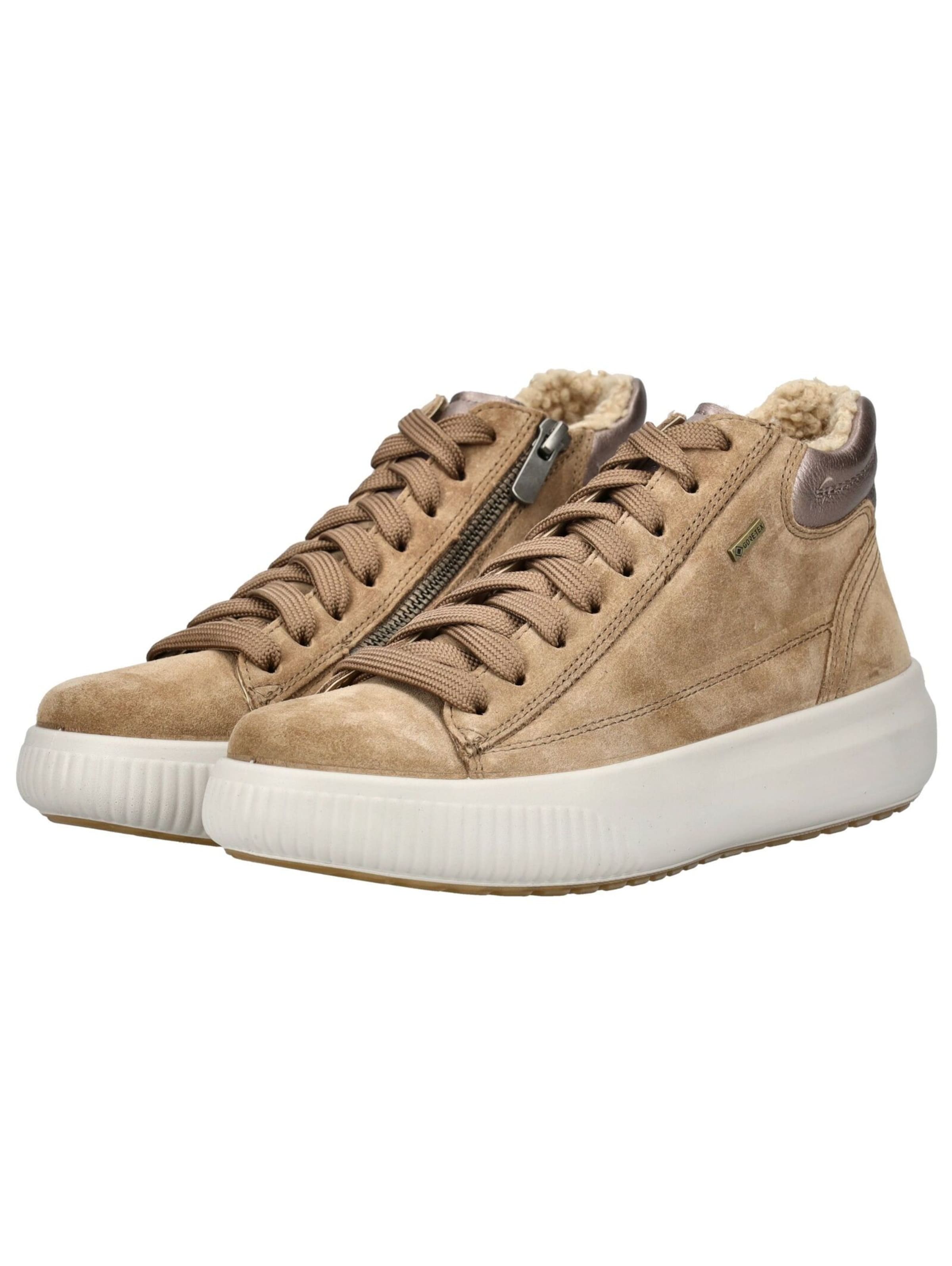Legero High-Top Sneakers in Beige