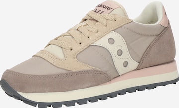 Baskets basses 'JAZZ ORIGINAL' saucony en beige : devant