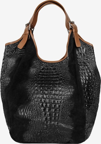 Cabas Samantha Look en noir : devant