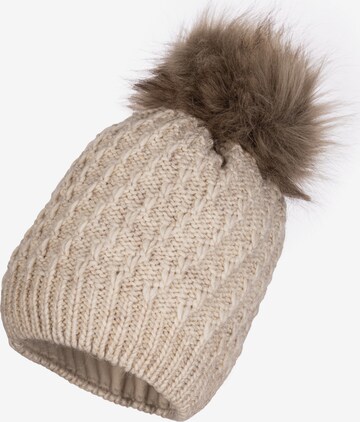 Cassandra Accessoires Beanie 'Liv' in Brown: front