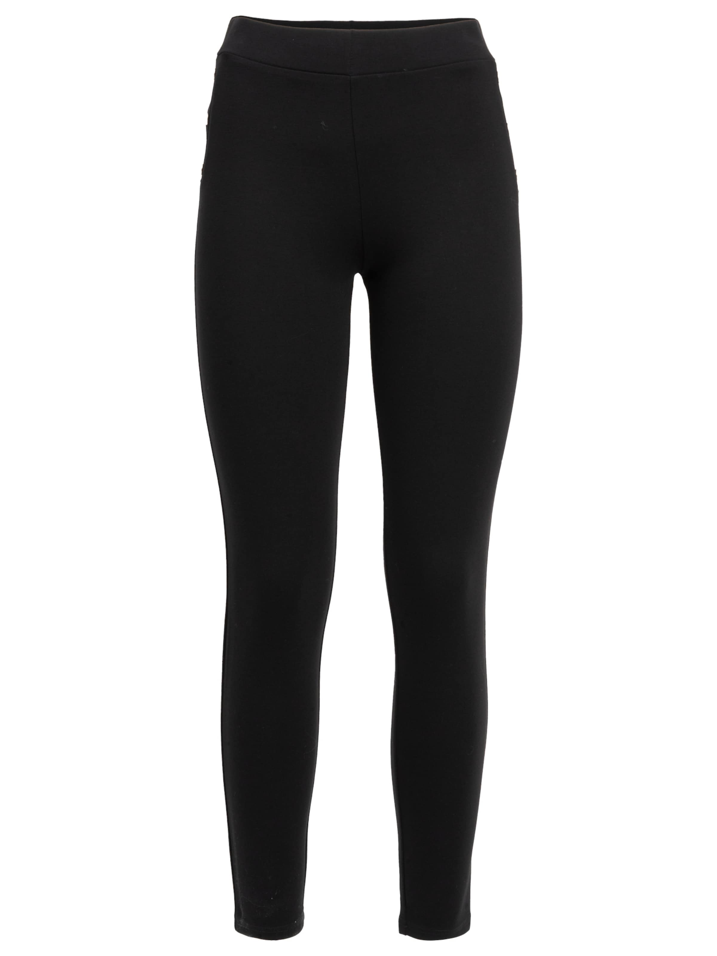 Influencer Skinny Κολάν σε μαύρο: μπροστά