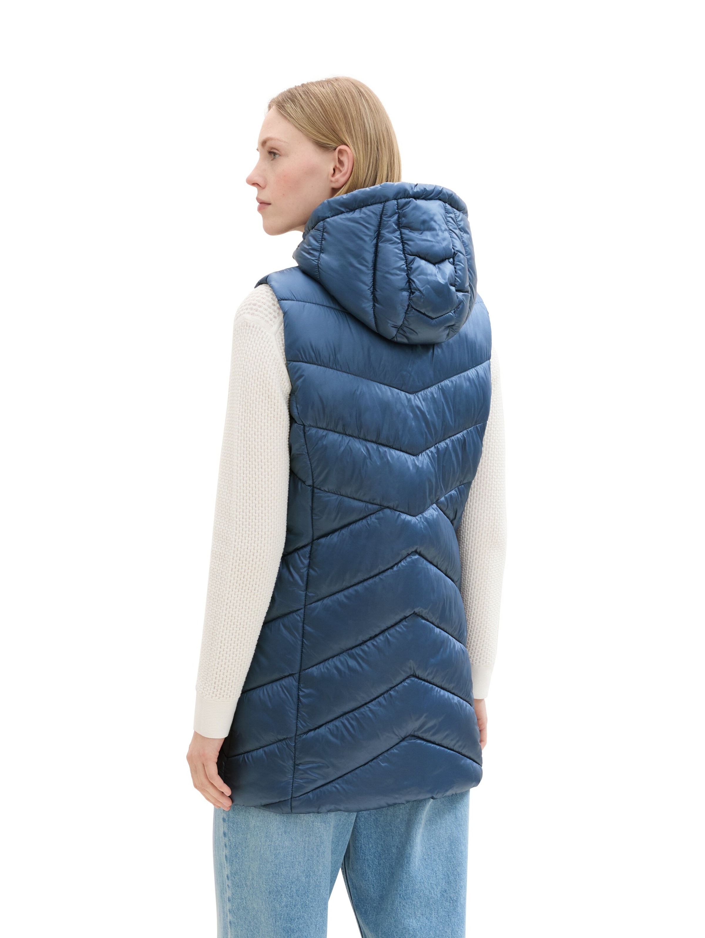 TOM TAILOR Weste in Blau