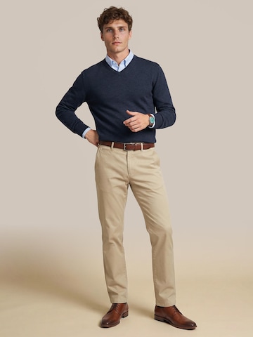 Pull-over Steppin' out en bleu : devant