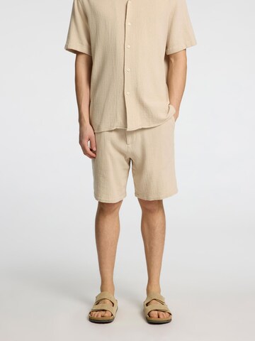 SELECTED HOMME regular Bukser i beige: forside