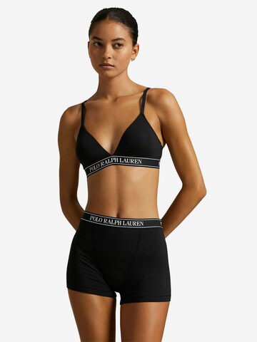 Triangle Soutien-gorge ' Polo Essentials ' Polo Ralph Lauren en noir
