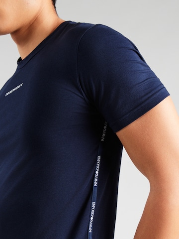 Emporio Armani - Camiseta en azul