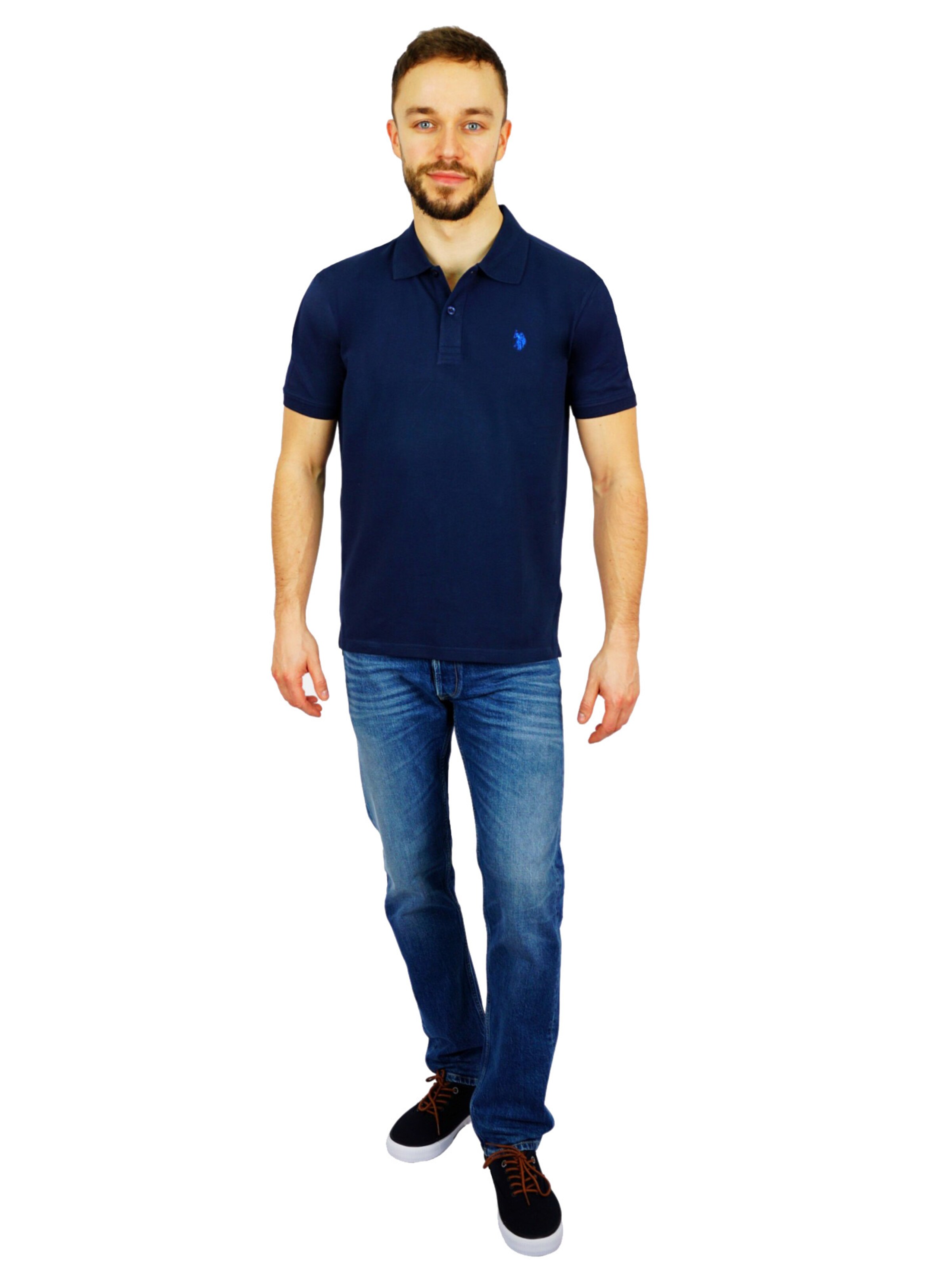 T-Shirt U.S. POLO ASSN. en bleu