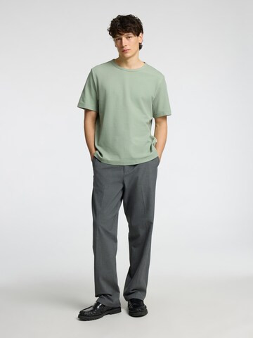 T-Shirt 'SLHJoseph' SELECTED en vert