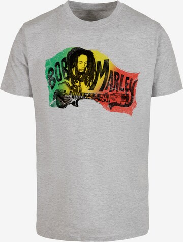 F4NT4STIC T-Shirt 'Bob Marley' in Grau: predná strana